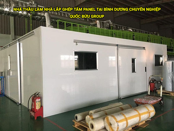 Nhà thầu làm nhà lắp ghép tấm panel tại Bình Dương chuyên nghiệp