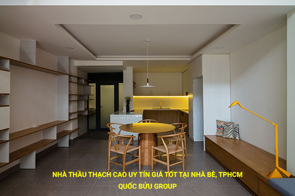 Nhà thầu thạch cao uy tín giá tốt tại Nhà Bè, Tphcm