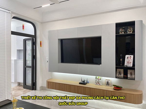 Thiết kế thi công nội thất đẹp đa phong cách tại Cần Thơ