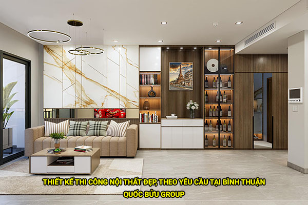Thiết kế thi công nội thất đẹp, theo yêu cầu tại Bình Thuận