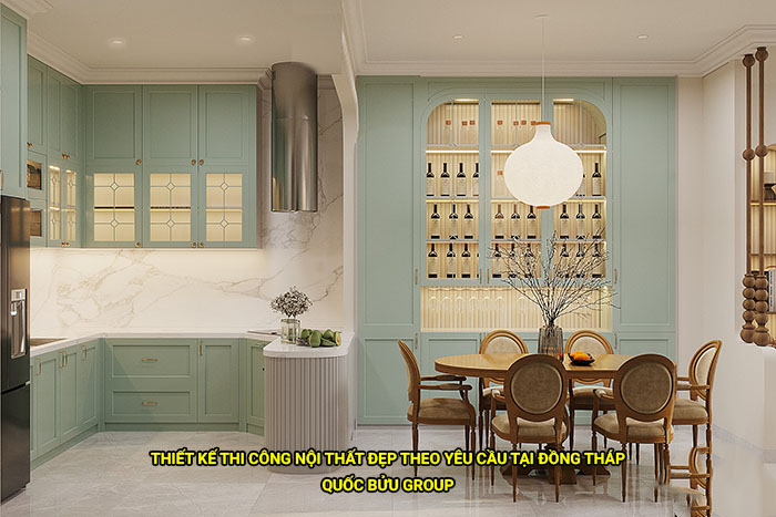 Thiết kế thi công nội thất đẹp theo yêu cầu tại Đồng Tháp