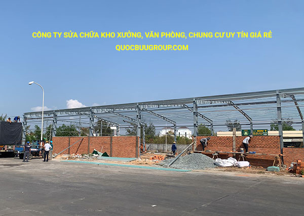 Công ty sửa chữa kho xưởng, văn phòng, chung cư uy tín giá rẻ