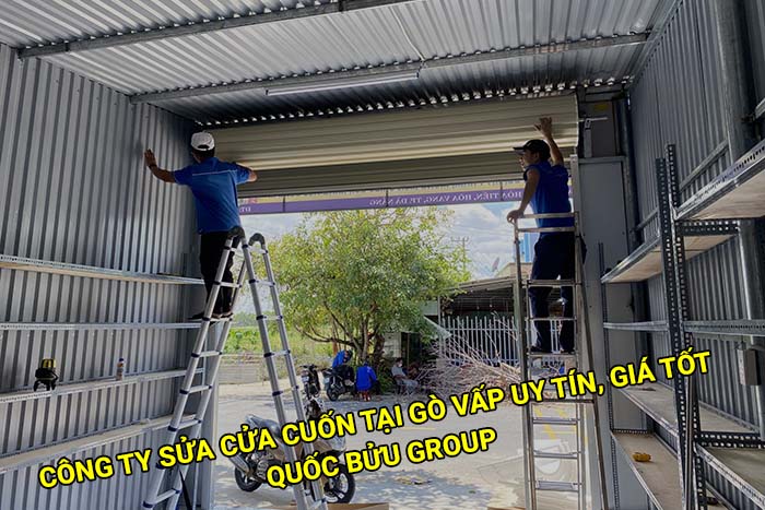 Công ty sửa cửa cuốn tại Gò Vấp uy tín, giá tốt