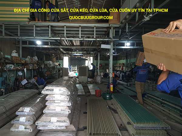 Địa chỉ gia công cửa sắt, cửa kéo, cửa lùa, cửa cuốn uy tín tại Tphcm