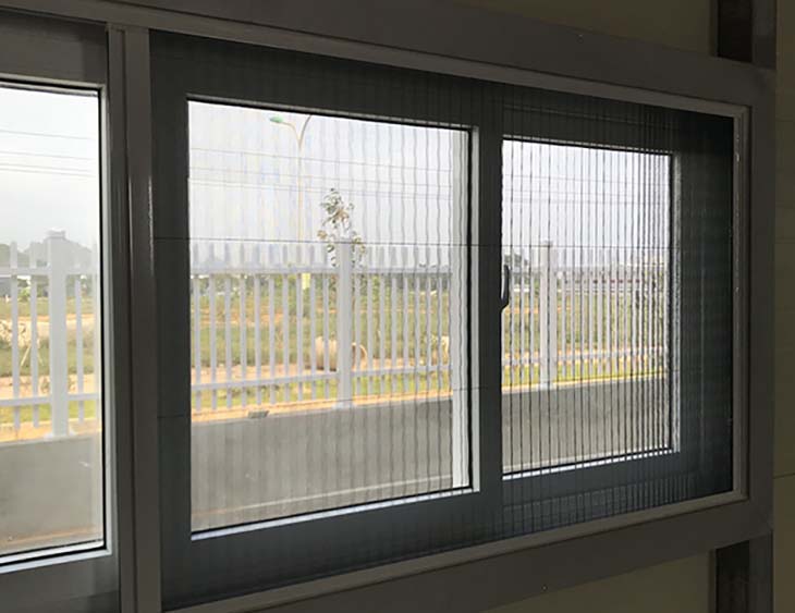 Thi công cửa lưới chống muỗi cố định tại Đồng Nai