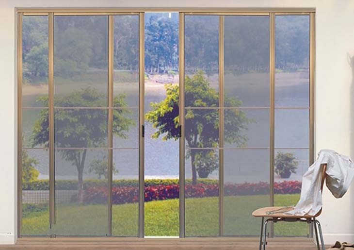 Thi công cửa lưới chống muỗi dạng lùa cao cấp tại Đồng Nai