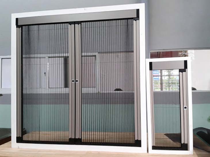 Thi công cửa lưới chống muỗi tự cuốn tại Đồng Nai