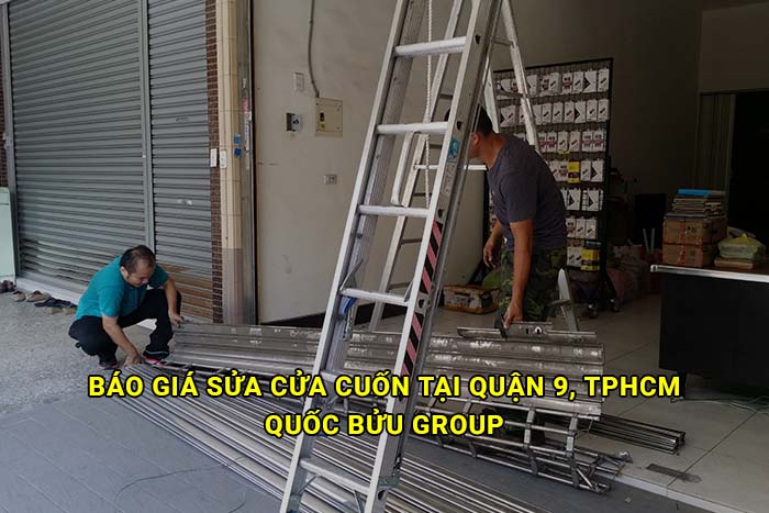 Báo giá sửa cửa cuốn tại Quận 9 cập nhật mới