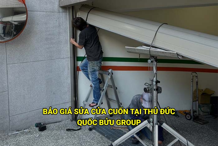 Báo giá sửa cửa cuốn tại Thủ Đức cập nhật mới