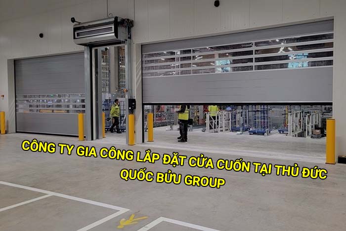 Công ty gia công lắp đặt cửa cuốn tại Thủ Đức uy tín