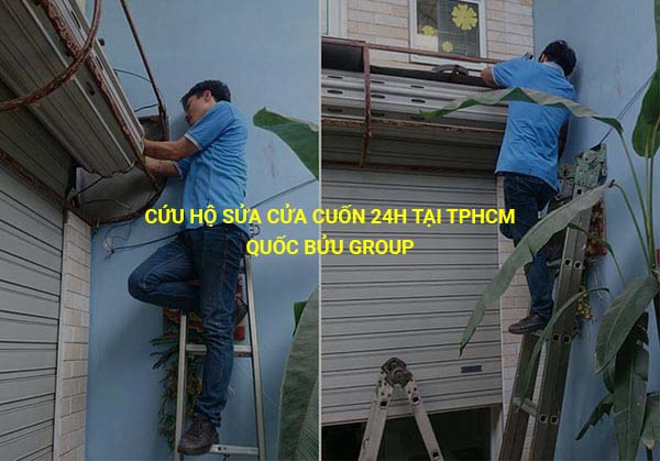 Cứu hộ sửa cửa cuốn nhanh chóng tại nhà 24h tại Tphcm - Quốc Bửu Group