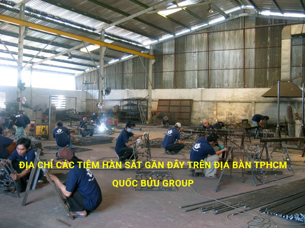 Địa chỉ các tiệm hàn sắt gần đây trên địa bàn Tphcm