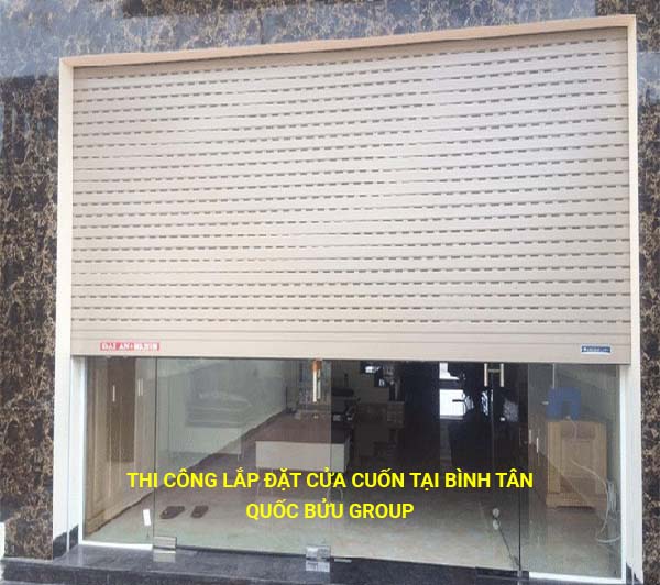 Đơn vị chuyên gia bảo dưỡng, thi công lắp đặt cửa cuốn tại Bình Tân HCM