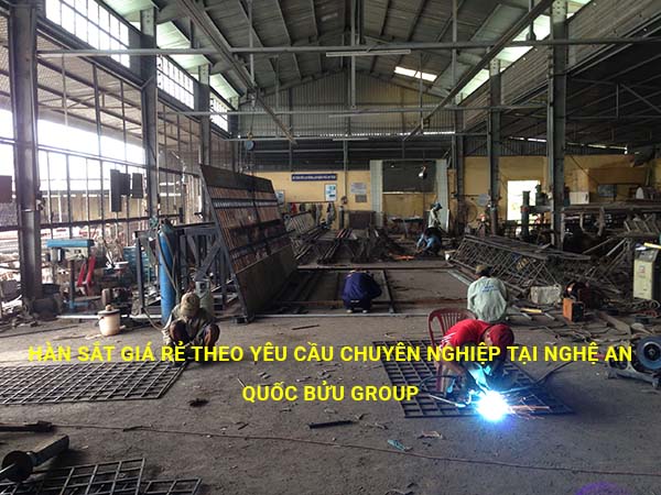 Hàn sắt giá rẻ theo yêu cầu chuyên nghiệp tại Nghệ An