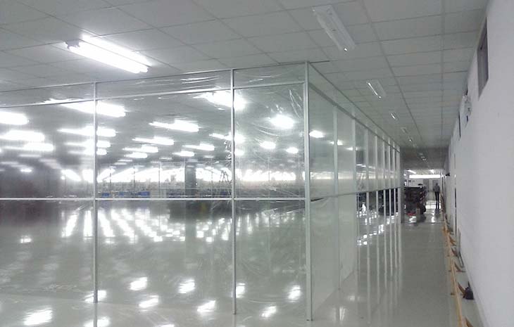 Thi công lắp đặt vách ngăn nhà xưởng bằng nhựa pvc tại Đồng Nai