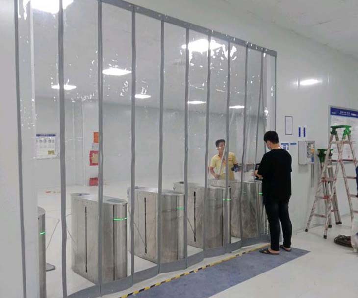 Thi công màn rèm nhựa từ tính tại Đồng Nai