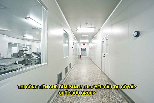 Thi công tiền chế tấm panel theo yêu cầu tại Gò Vấp