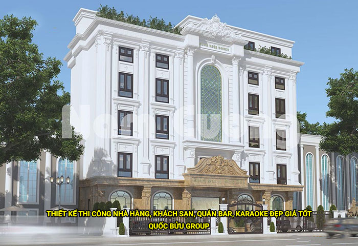 Thiết kế thi công nhà hàng, khách sạn, quán bar, karaoke đẹp giá tốt