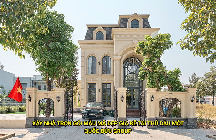 Xây nhà trọn gói mẫu mã đẹp giá rẽ tại Thủ Dầu Một