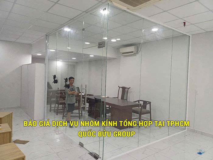 Báo giá dịch vụ nhôm kính tổng hợp tại Tphcm