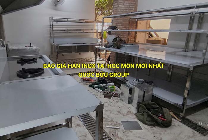 Báo giá hàn inox tại Hóc Môn mới nhất
