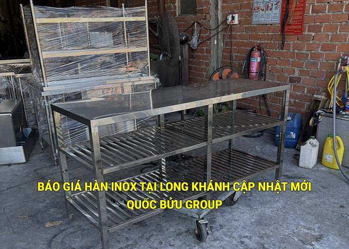 Báo giá hàn inox tại Long Khánh cập nhật mới