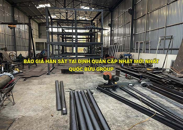 Báo giá hàn sắt tại Định Quán cập nhật mới nhất