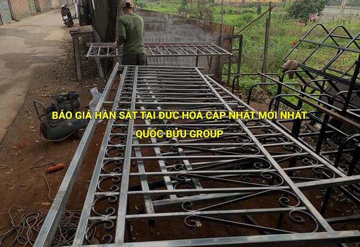 Báo giá hàn sắt tại Đức Hoà cập nhật mới nhất