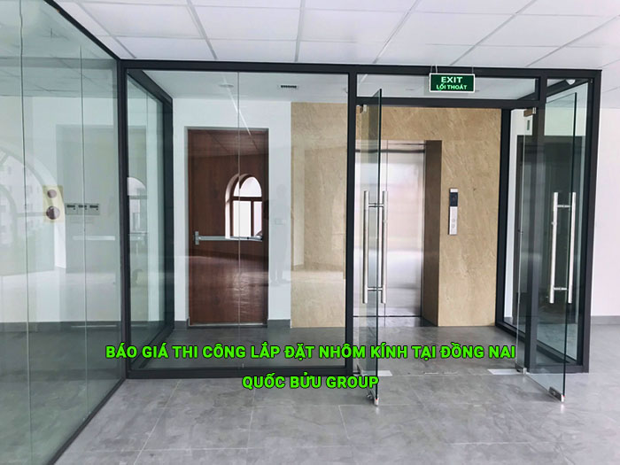 Báo giá thi công lắp đặt nhôm kính tại Đồng Nai