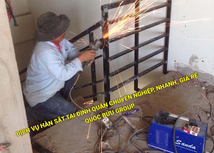Dịch vụ hàn sắt tại Định Quán chuyên nghiệp, nhanh, giá rẽ