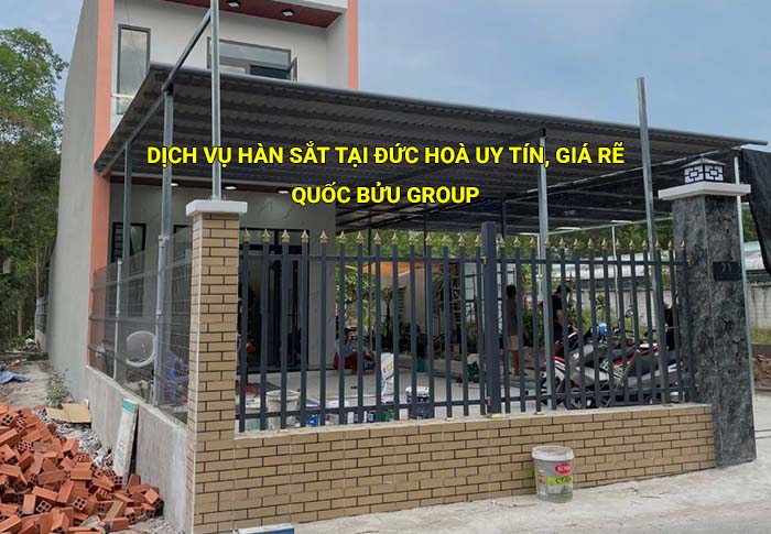 Dịch vụ hàn sắt tại Đức Hoà uy tín, giá rẽ