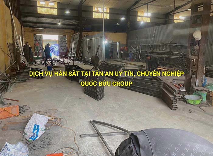 Dịch vụ hàn sắt tại Tân An uy tín, chuyên nghiệp