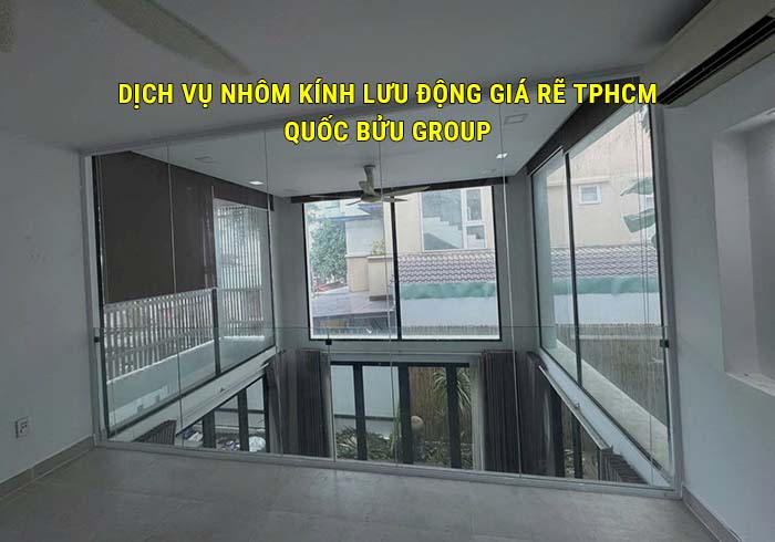 Dịch vụ nhôm kính lưu động giá rẽ Tphcm