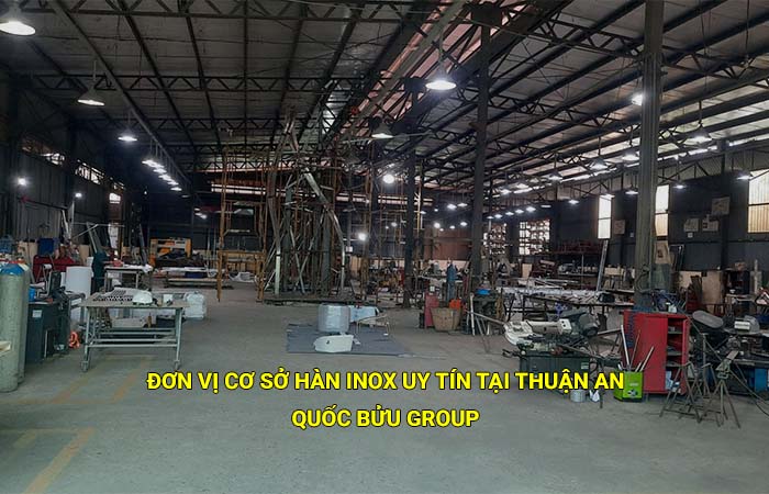 Đơn vị cơ sở hàn inox uy tín tại Thuận An
