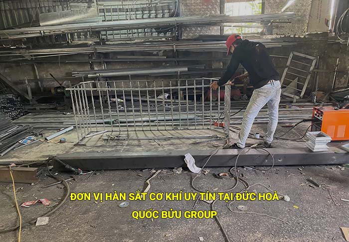 Đơn vị hàn sắt cơ khí uy tín tại Đức Hoà