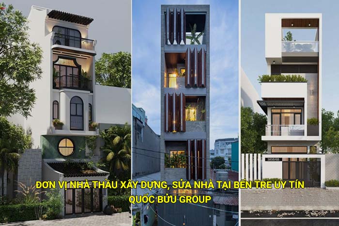 Đơn vị nhà thầu xây dựng, sửa nhà tại Bến Tre uy tín