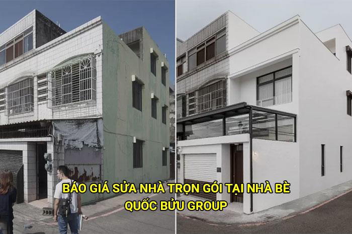 Báo giá sửa nhà trọn gói tại Nhà Bè mới nhất