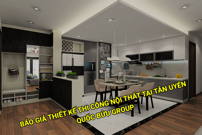 Báo giá thiết kế thi công nội thất tại Tân Uyên mới nhất