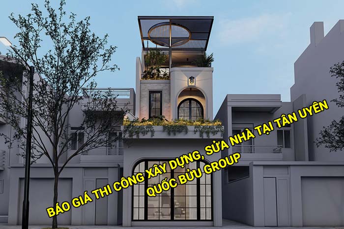 Báo giá thi công xây dựng, sửa nhà tại Tân Uyên