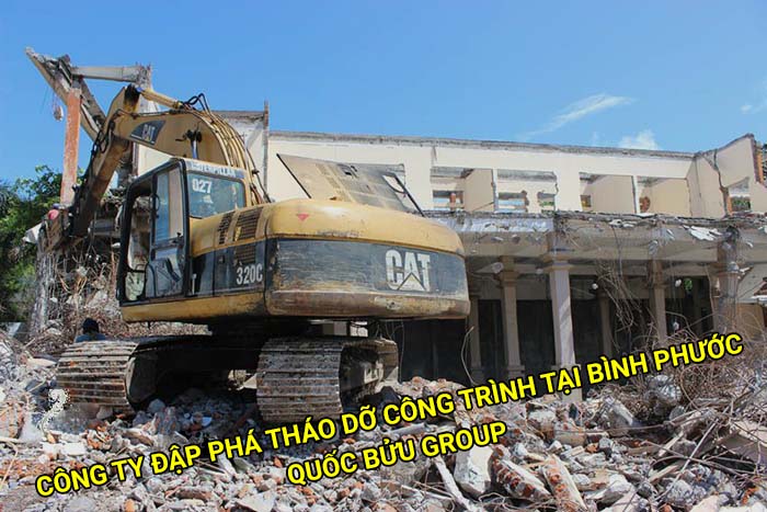 Công ty chuyên nhận đập phá tháo dỡ công trình tại Bình Phước