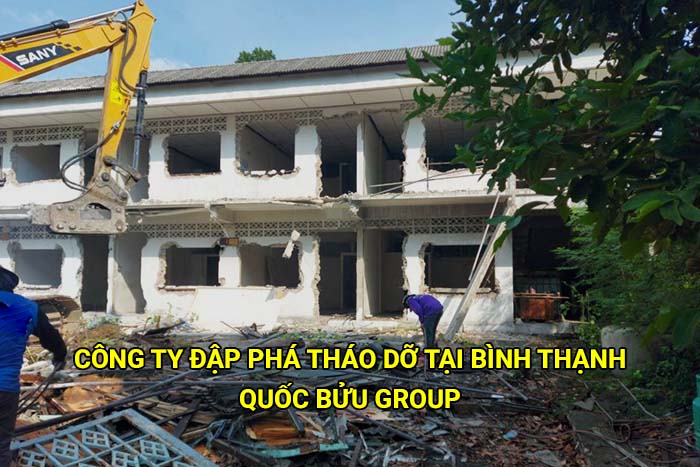 Công ty đập phá tháo dỡ tại Bình Thạnh uy tín, giá tốt