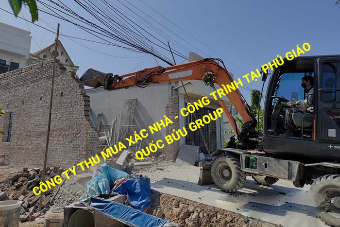 Công ty đơn vị thu mua xác nhà - công trình tại Phú Giáo uy tín