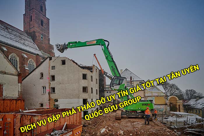 Dịch vụ đập phá tháo dỡ uy tín tại Tân Uyên