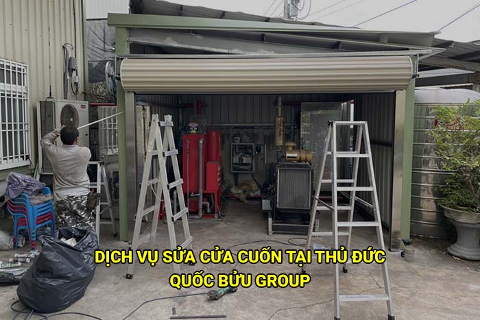 Dịch vụ sửa cửa cuốn tại Thủ Đức giá rẻ 24/7