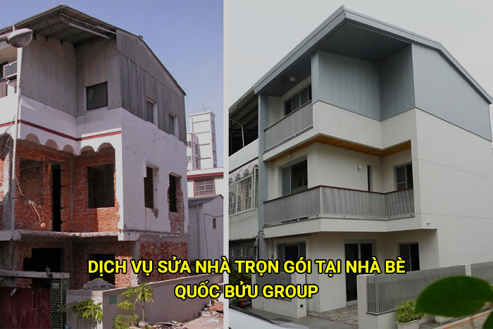 Dịch vụ sửa nhà trọn gói tại Nhà Bè giá tốt