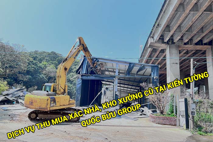 Dịch vụ thu mua xác nhà, kho xưởng cũ tại Kiến Tường