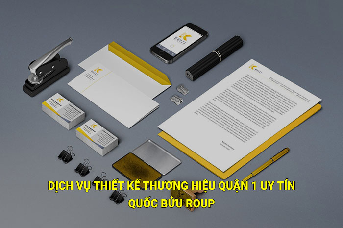 Dịch vụ thiết kế thương hiệu Quận 1 uy tín, chất lượng