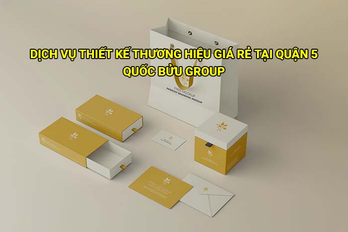 Dịch vụ thiết kế thương hiệu giá rẻ tại Quận 5