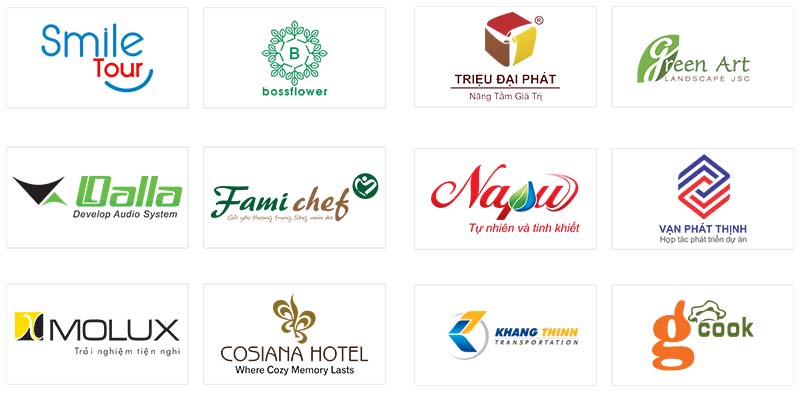 Thiết kế logo sáng tạo theo yêu cầu uy tín tại Việt Nam