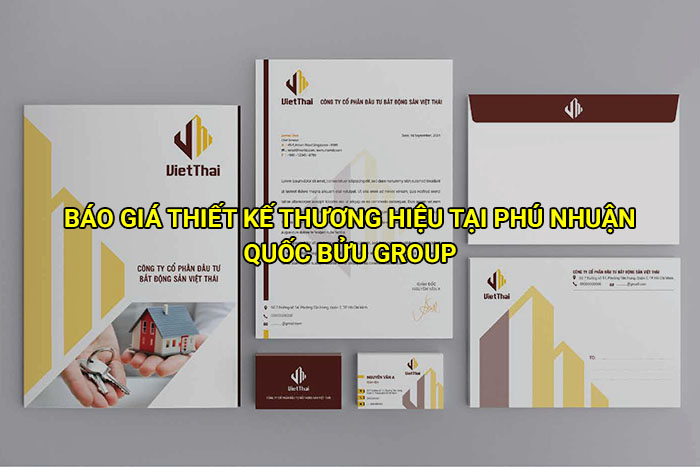 Báo giá thiết kế thương hiệu tại Phú Nhuận mới nhất